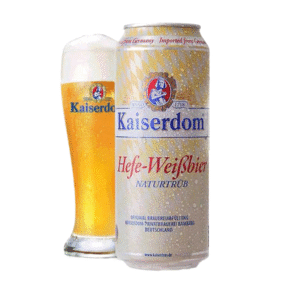 Bia Đức Kaiserdom Hefe Weissbier 4,7% - Lon 500ml - Thùng 24